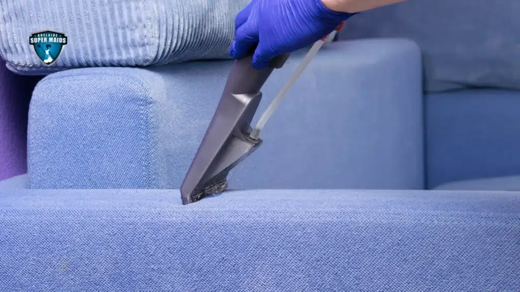 Upholstery steam cleaning