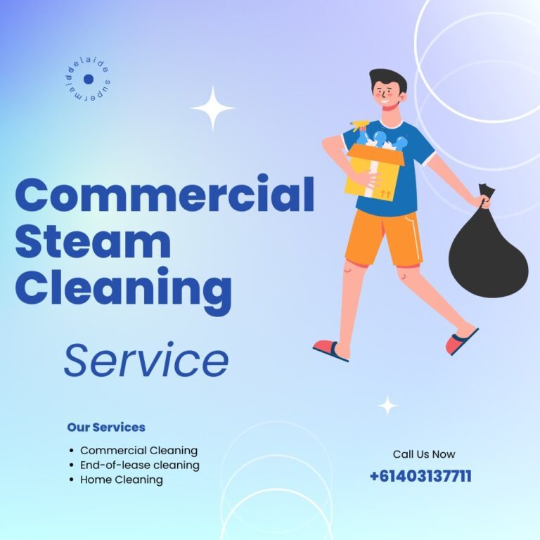Commercial Steam Cleaning Adelaide