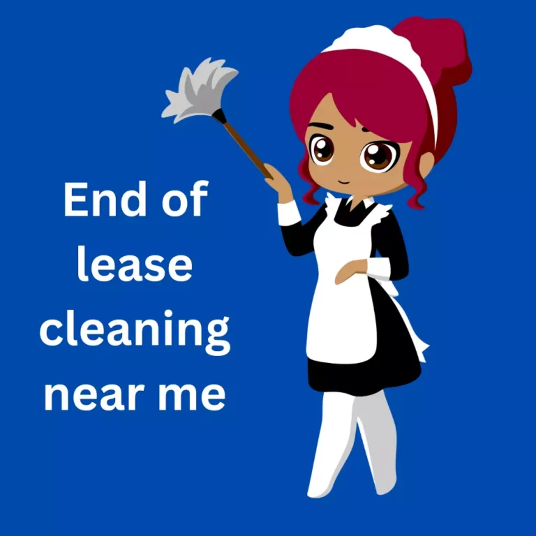 End of lease cleaning near me