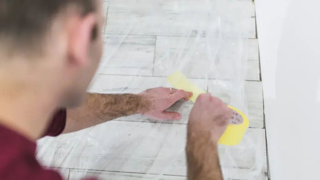 how to clean tile grout